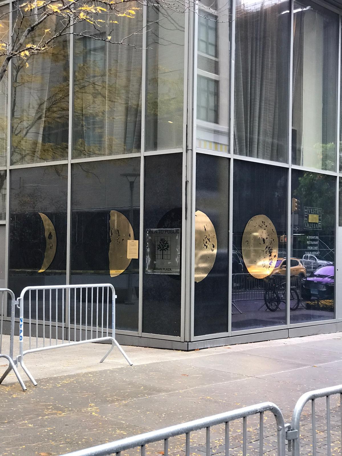 Halo-Lit Address Letters — Midtown West