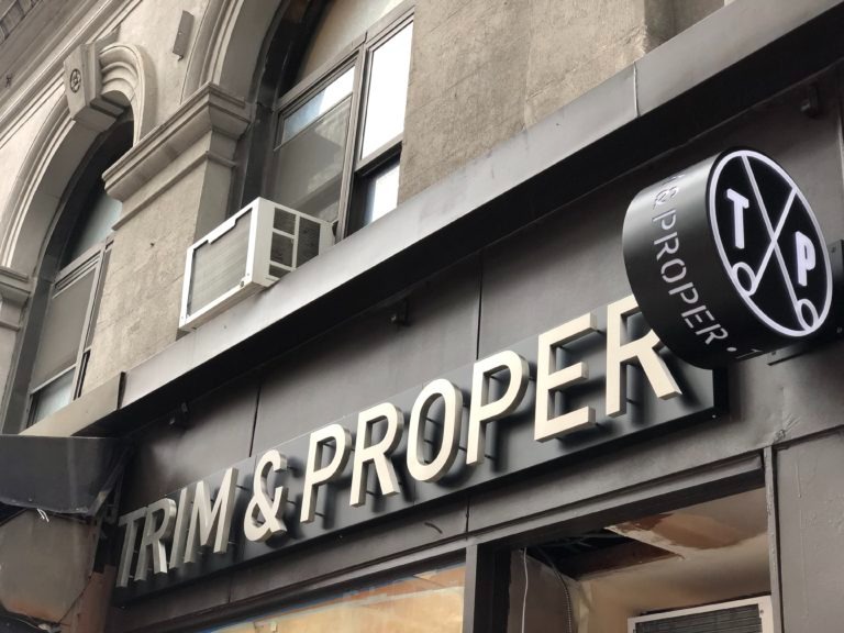 Illuminated Signage — Mixed-Use Retail