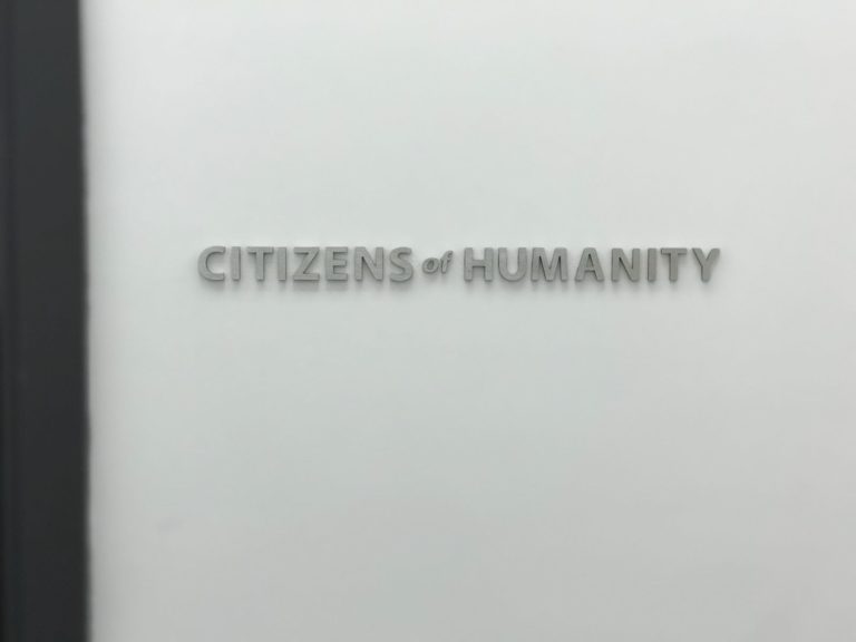 Alphabetic office signs