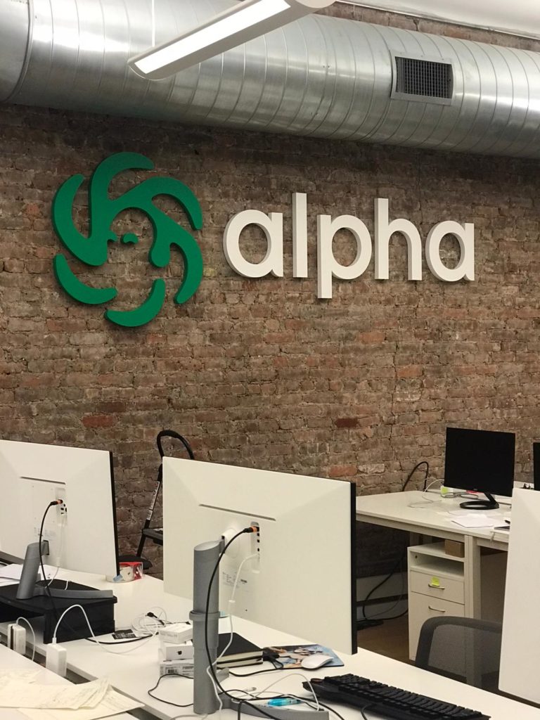 Branding Office Sign