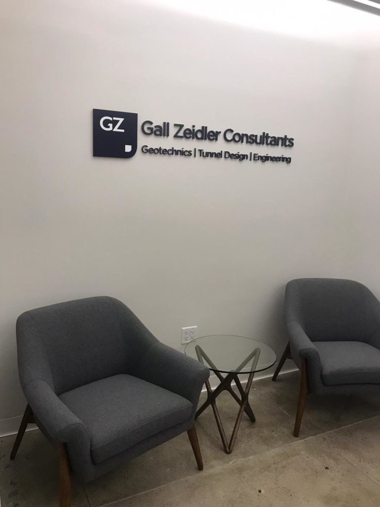 Custom office signs