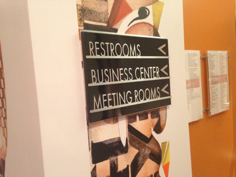 wayfinding signage design