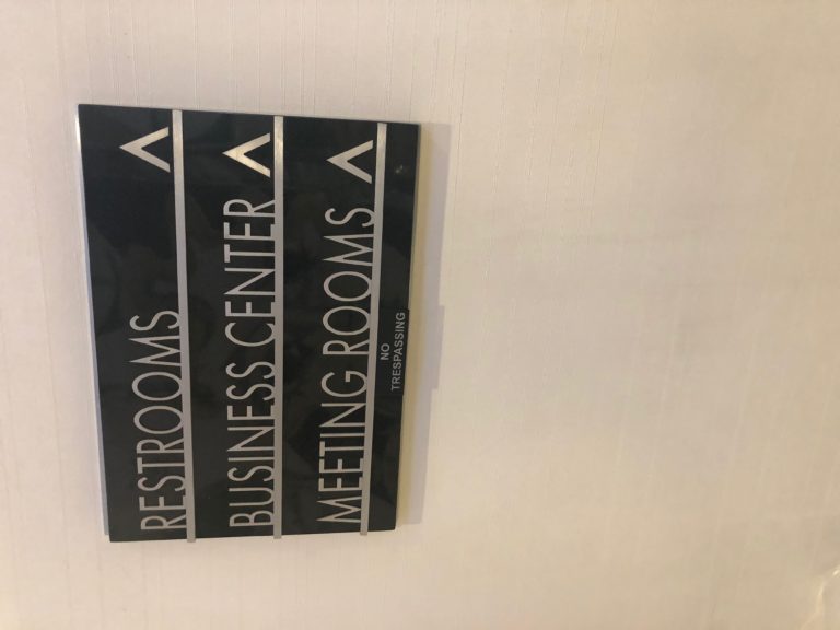 metal plaque