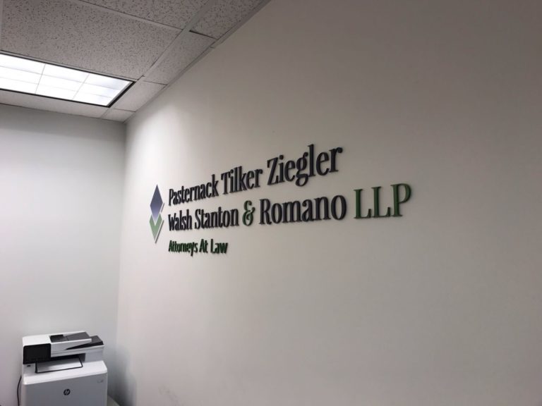 Leaser Office Sign