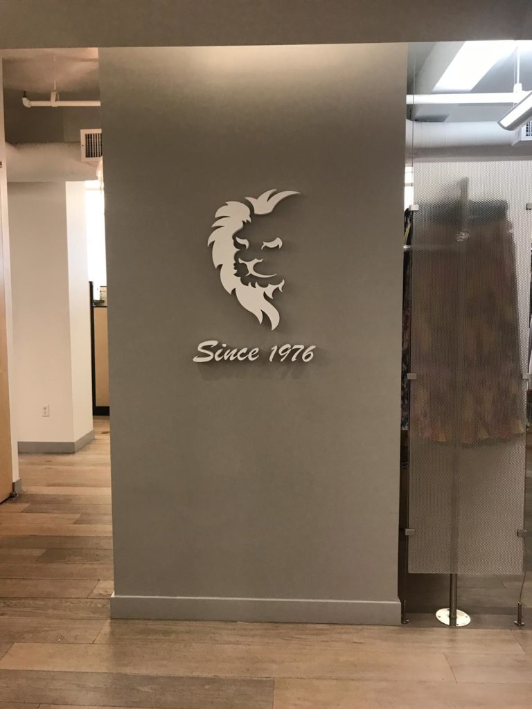 fabricated sign letters