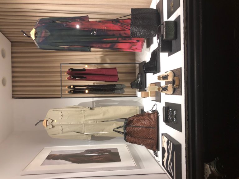 In store window display signage