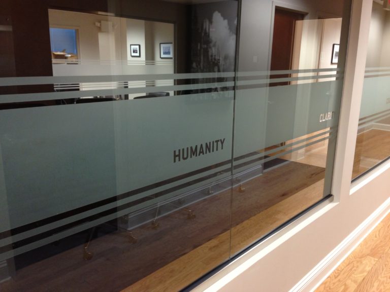 indoor office wall signs