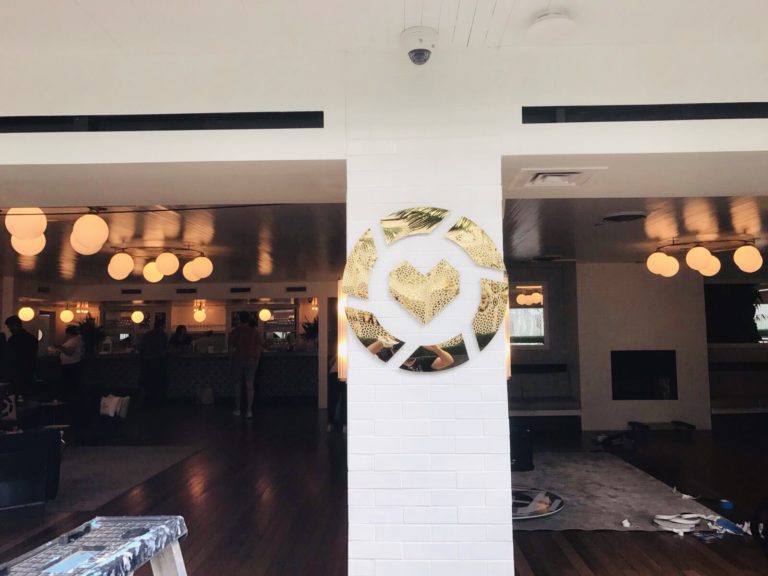 Outdoor event signage