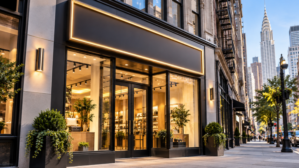 Professional business signs strengthening brand visibility in New York