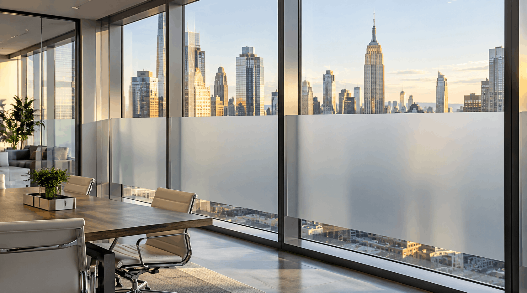 Privacy window solutions for New York buildings