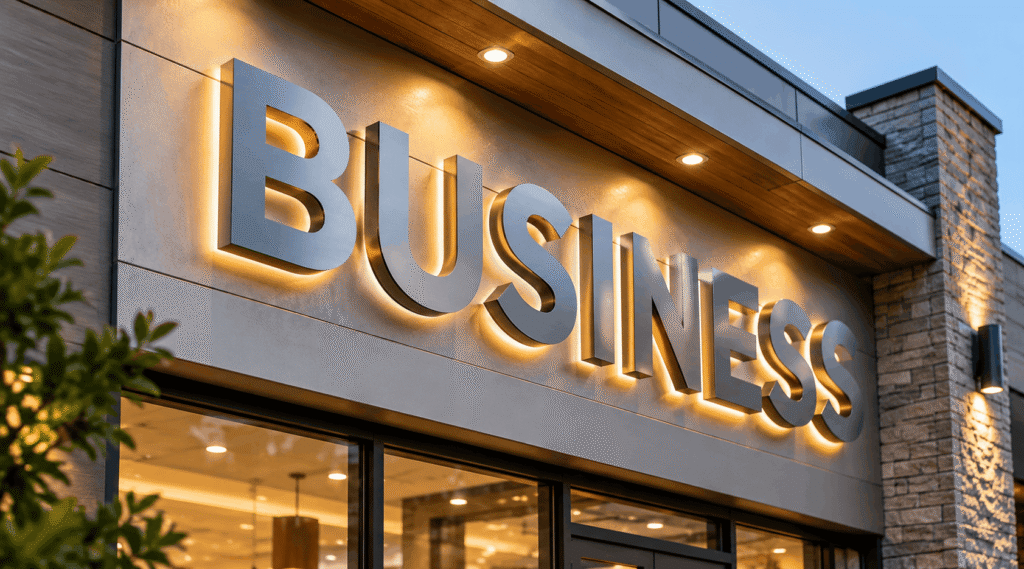 Custom business sign trends for 2027 in the USA