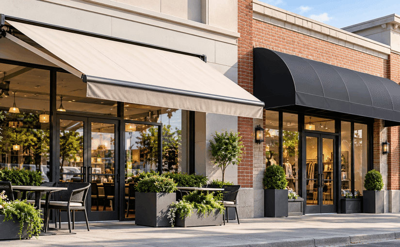 Retractable vs. Fixed Commercial Awnings: Which Is Best for Your Business?