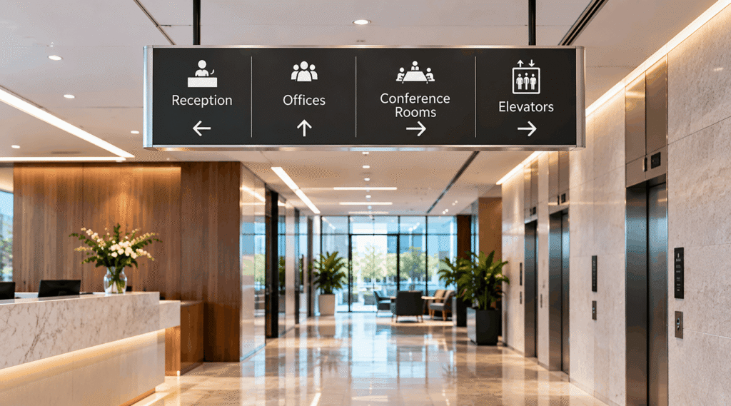 Types of wayfinding signs every business should consider